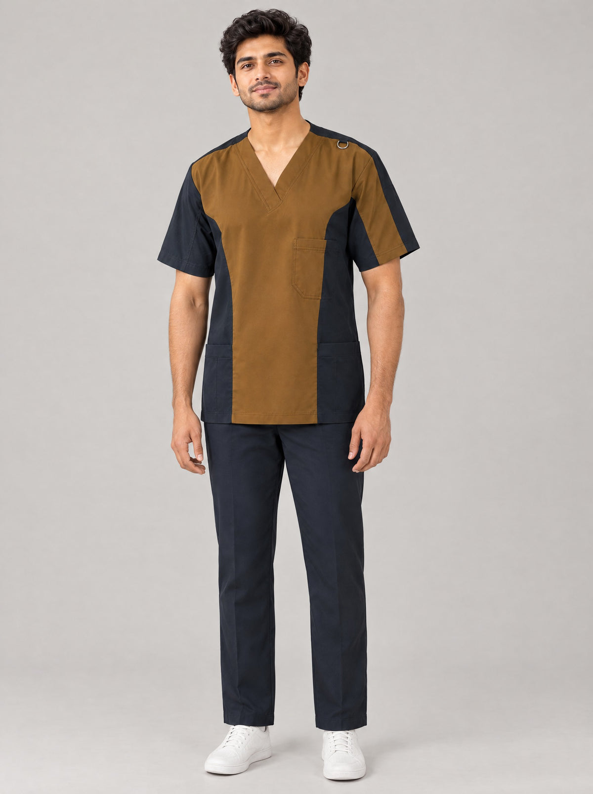 Men's Saturday Shift – Brown Contrast