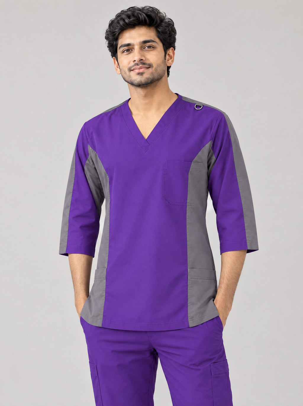 Men's Saturday Shift – Purple Contrast