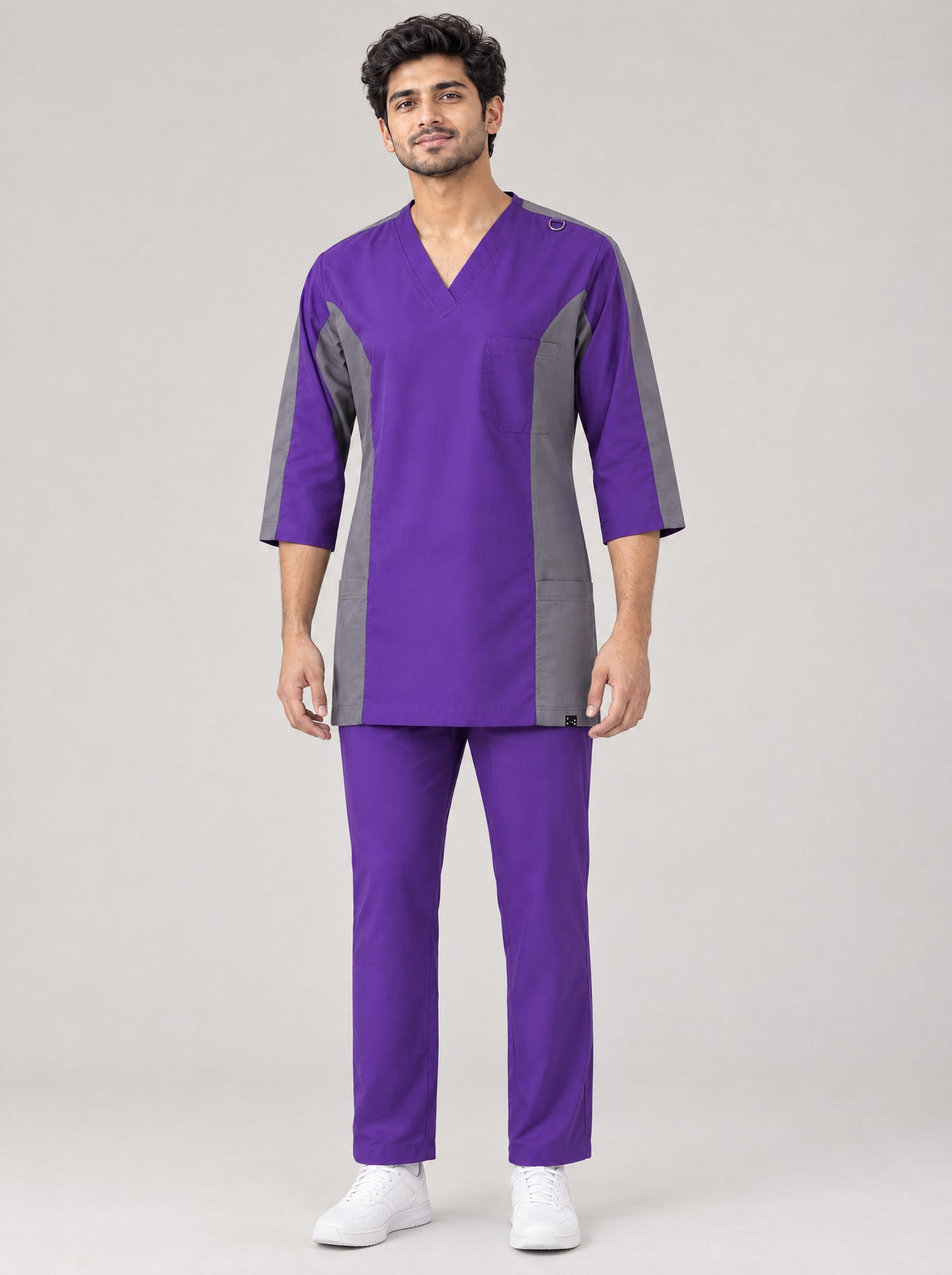 Men's Saturday Shift – Purple Contrast