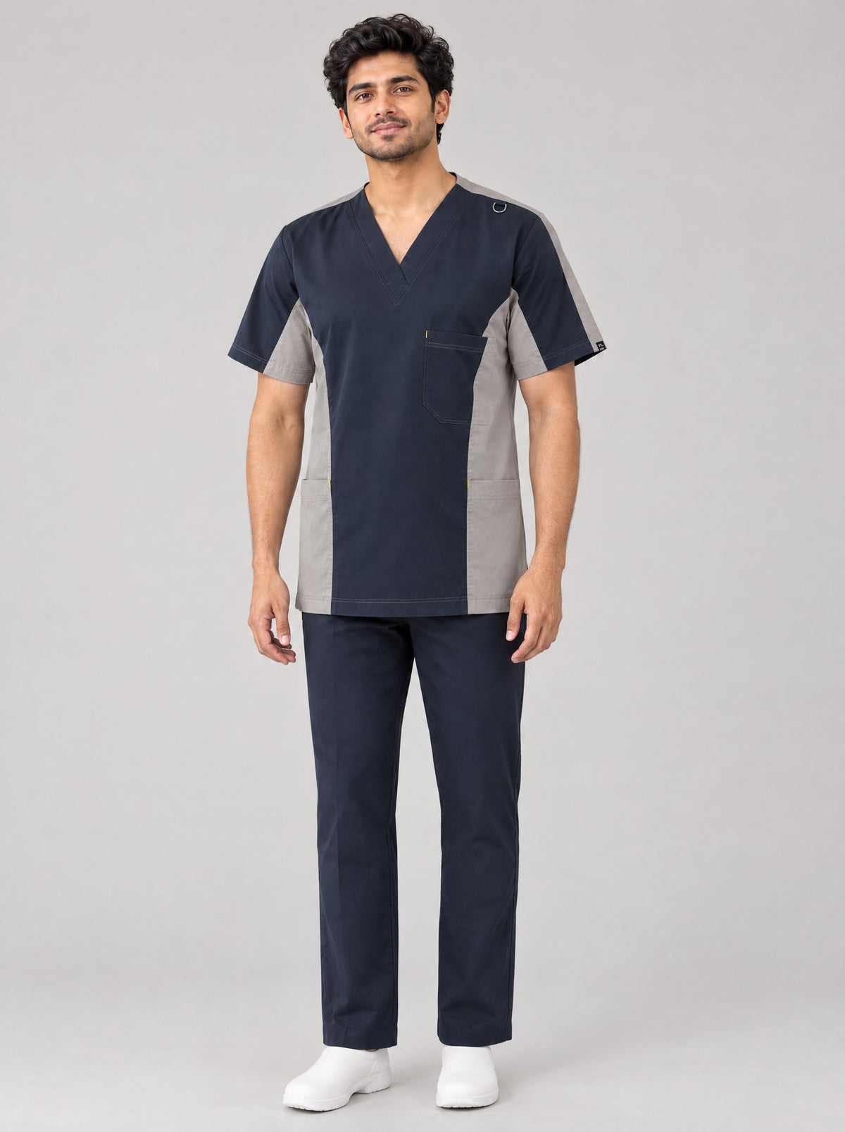 Men's Saturday Shift – Grey Contrast